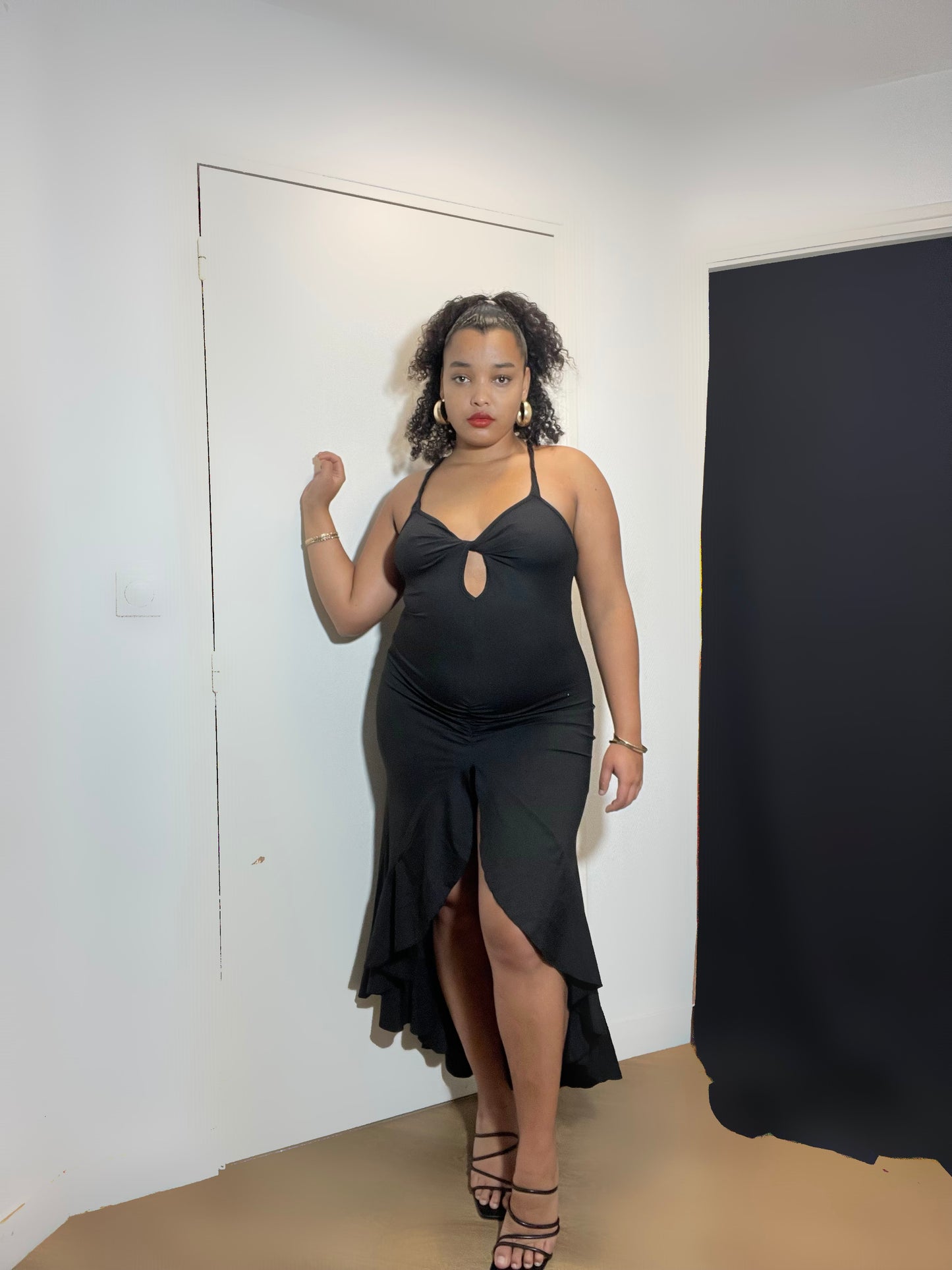 Robe longue dos ouvert - MILA