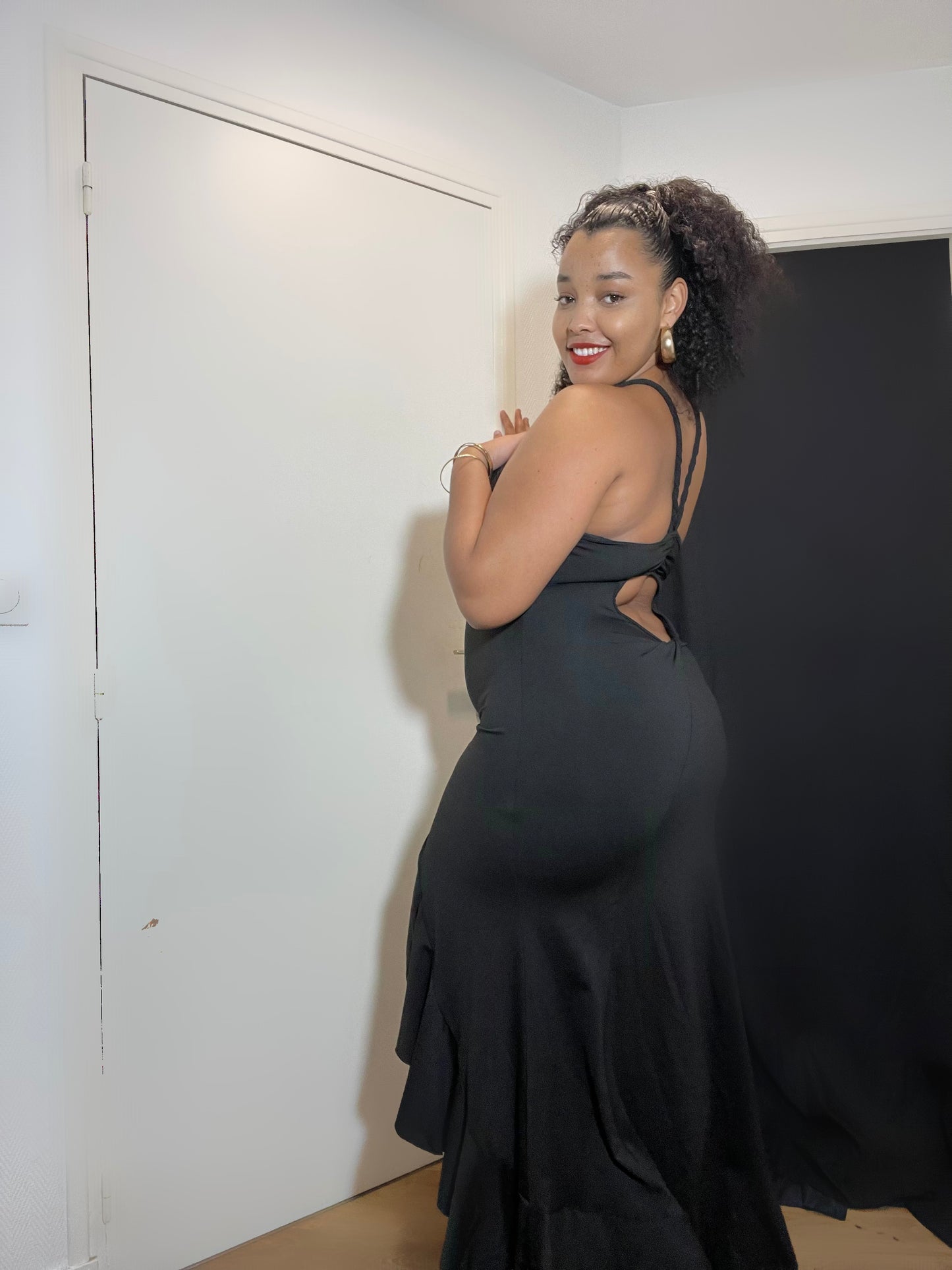 Robe longue dos ouvert - MILA