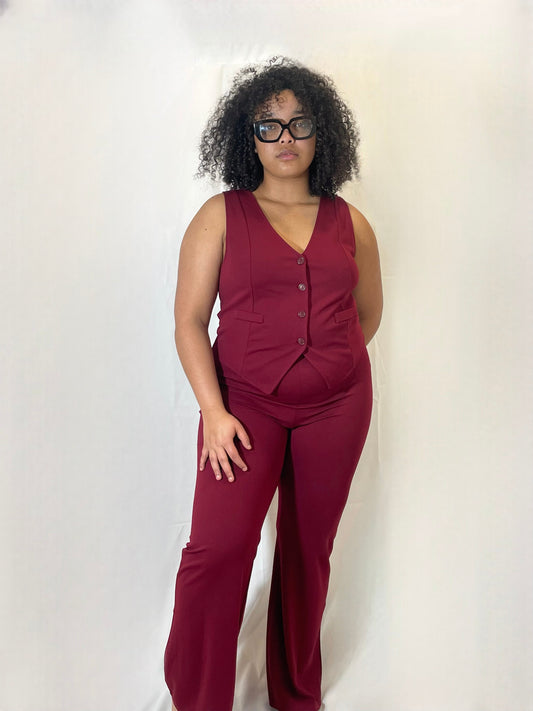 Ensemble bordeaux AURORE